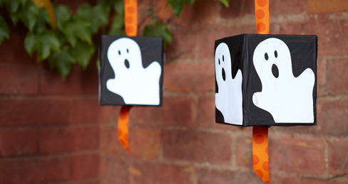 halloween tissue box pinata
