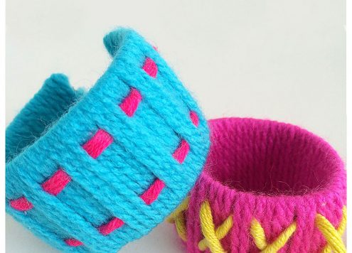 Toilet Paper Roll Bracelets