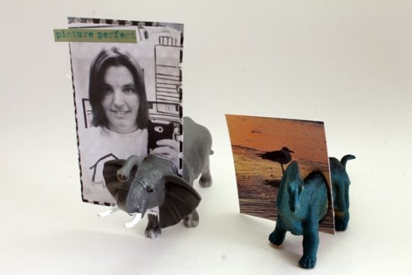 Toy Animal Photo Holder