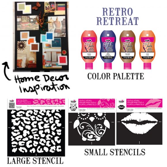 Tulip project inspiration stencils