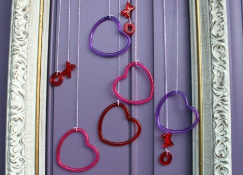 Quick & Cute Dollar Store Valentine Door Decor