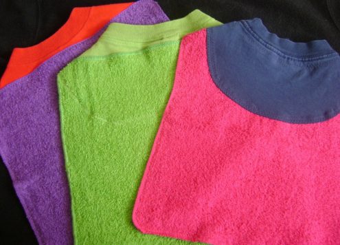 washcloth bibs