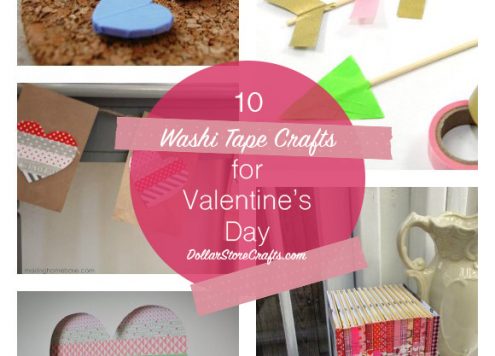 10 Washi Tape Crafts for Valentine's Day