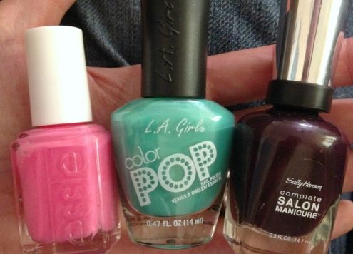 Watermelon nail polish colors