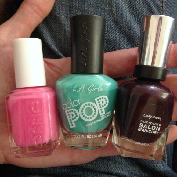 Watermelon nail polish colors