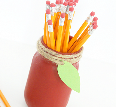 Make an Apple Mason Jar