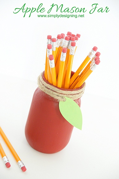 Make an Apple Mason Jar