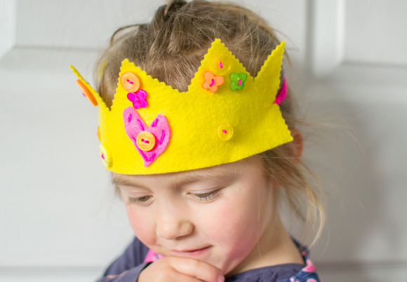 No Sew Felt Crowns