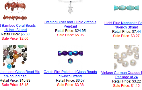 Fire Mountain Gems Sale