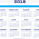 Free Printable 2018 Tea Towel Calendar by Cathe Holden & Dollar Store Crafts