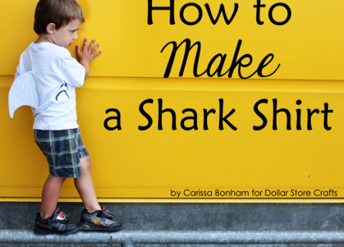 how to make a shark costume