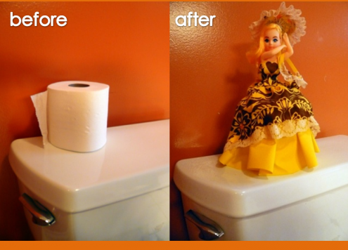 toilet paper roll cover tutorial